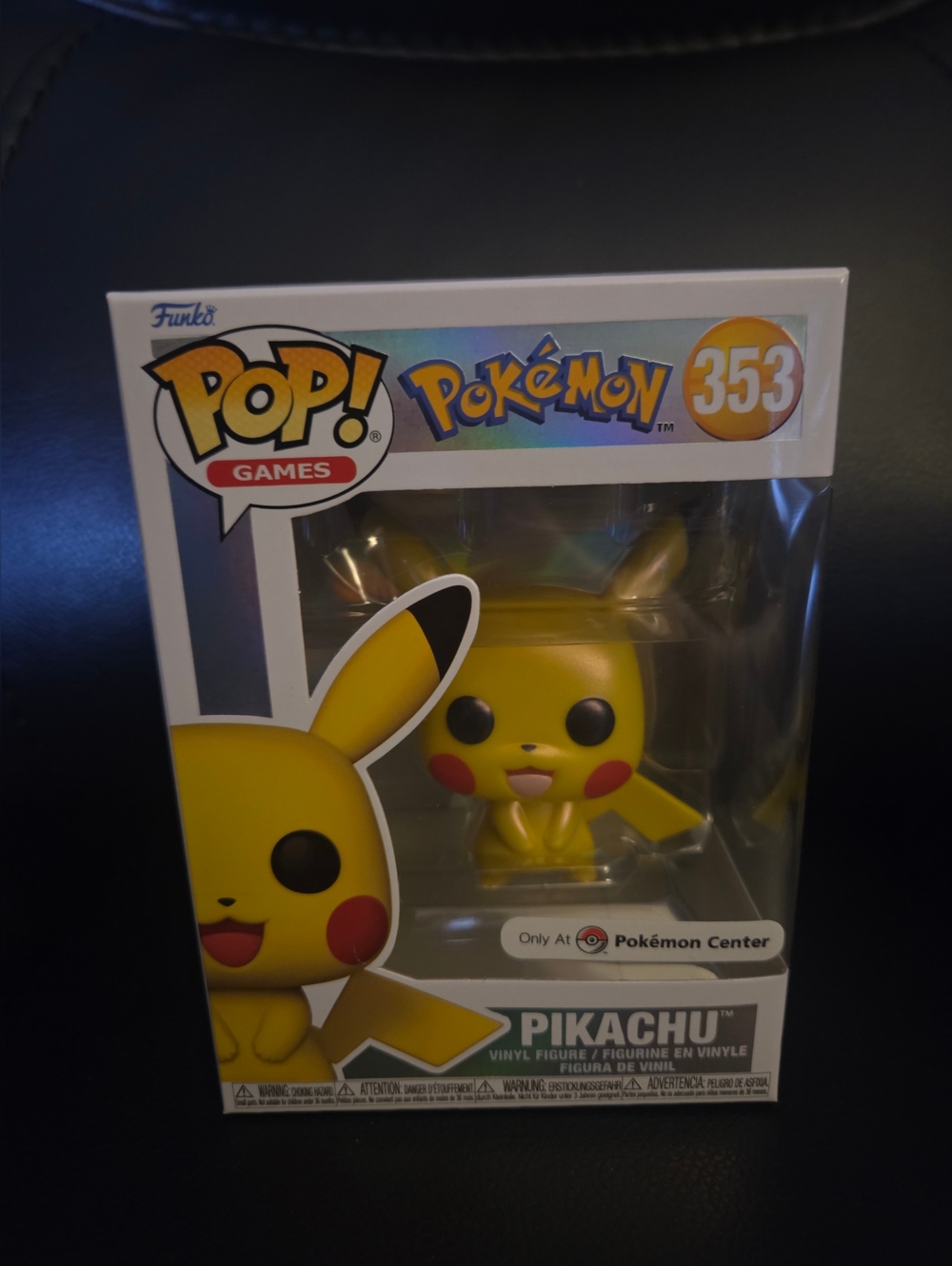 Funko Pop Pikachu Pokemon Center Exclusive Figure